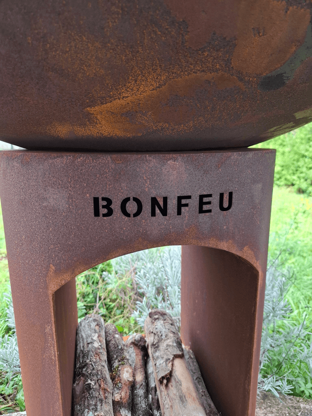 brasero bonfeux bonbiza acier corten