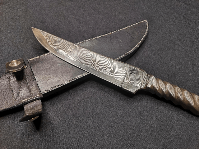 Couteau "brut de forge" 
